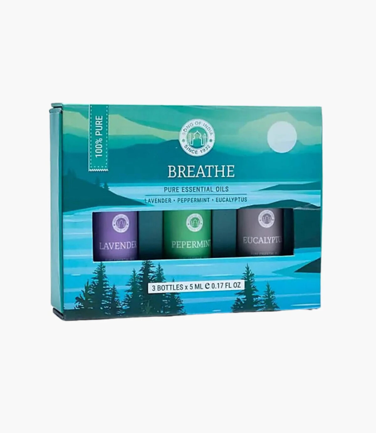 BREATH ESSENTIAL OIL AROMATHERAPY SET