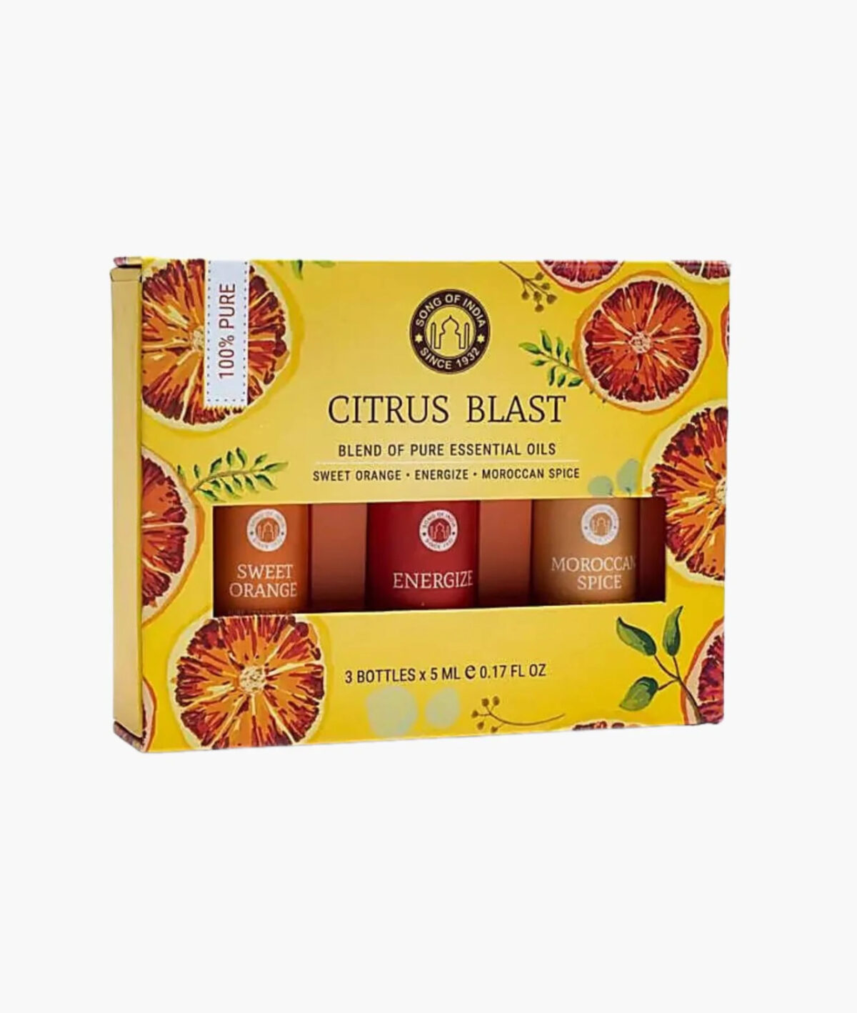 CITRUS BLAST ESSENTIAL OIL AROMATHERAPY SET